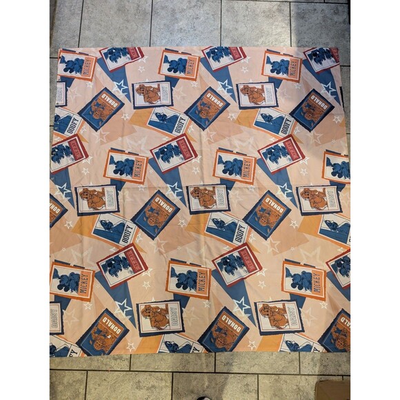 All Star Sports Resort Disney Cast Member Prop Shower Curtain from Room Mickey - Picture 10 of 10